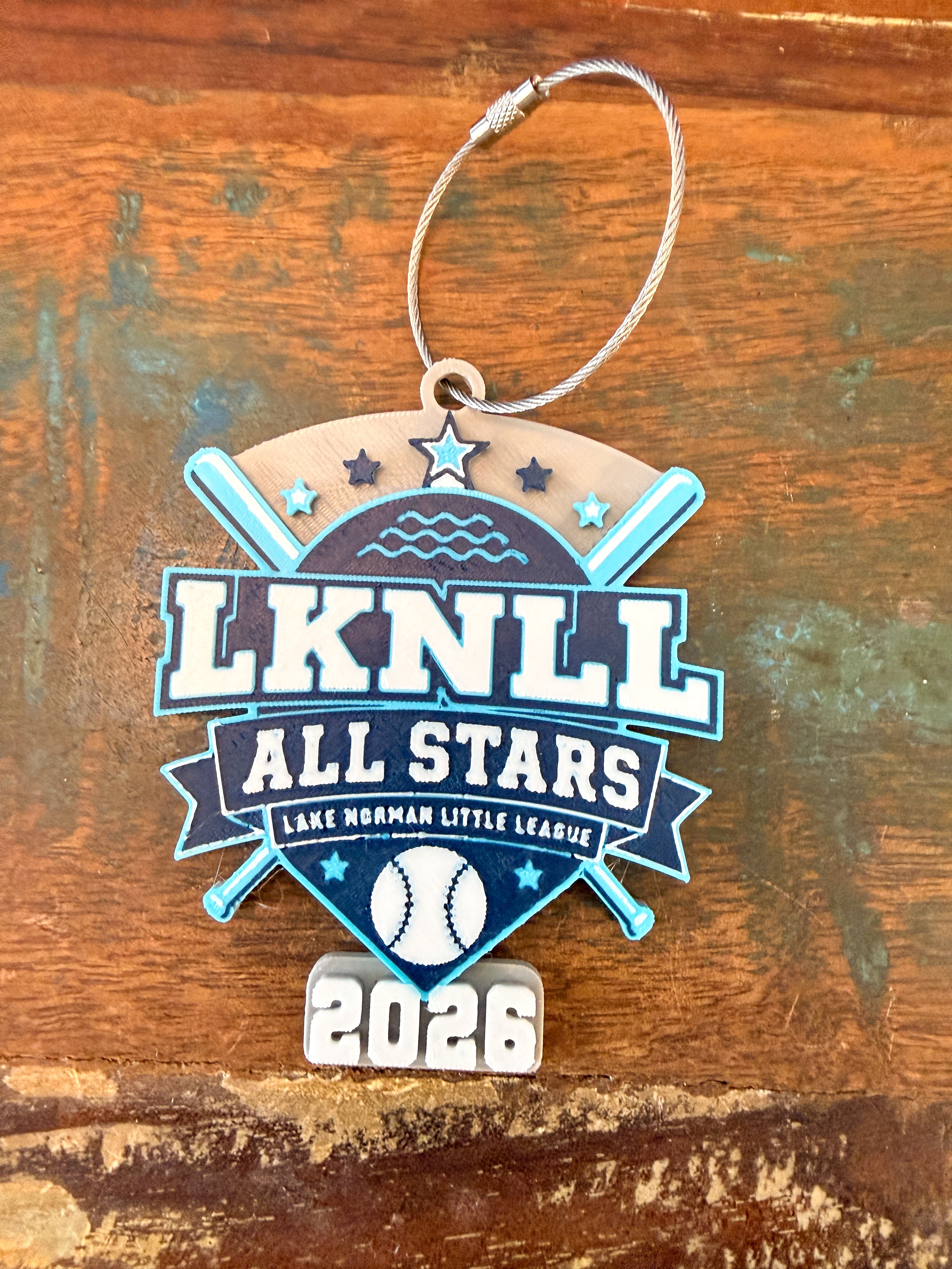 Custom Lake Norman All Stars Bag Tags – Personalized 3D Printed