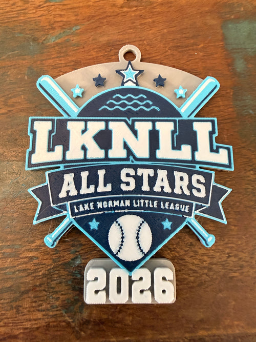 Custom Lake Norman All Stars Bag Tags – Personalized 3D Printed