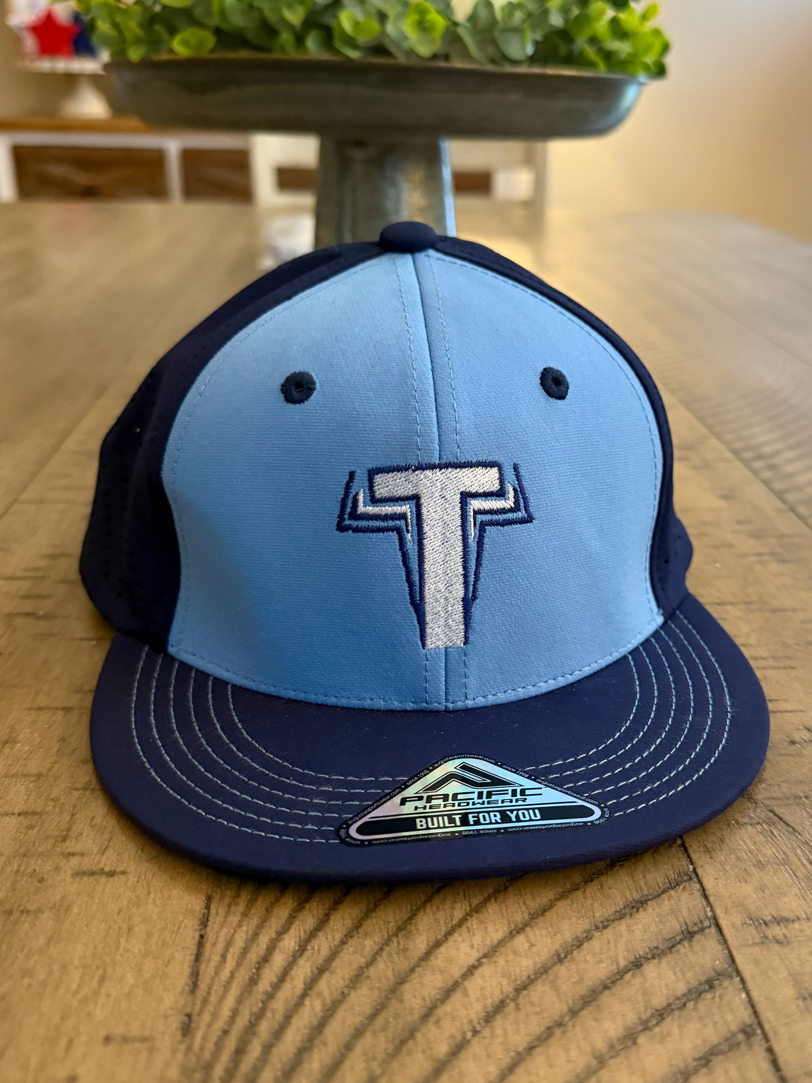 Thunder Blue/Columbia Blue Stretch Fit Hat