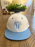 Thunder White/Columbia Blue Stretch Fit Hat
